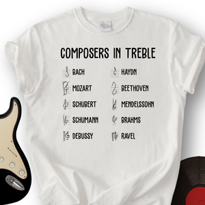 Composers In Treble T-Shirt