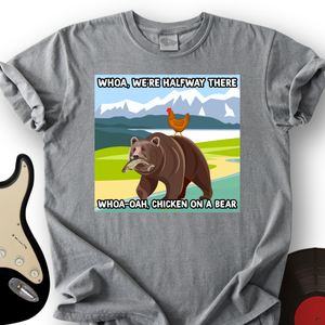 Chicken On A Bear T-Shirt