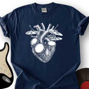 Drums Heart T-Shirt