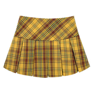 High School Crush Pleated Skirt