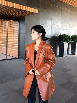 Crocodile Blazer Jacket