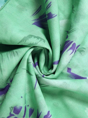 Floral Top & Mini Skirt Two Piece Set