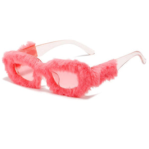 Fuzzy Sunglasses