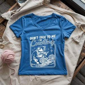 Shh, I'm Counting V-neck