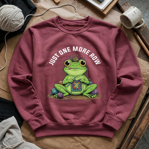 One More Row Frogging Sweatshirt