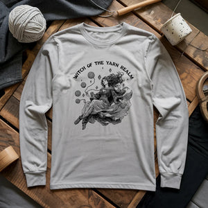 Witch Of The Yarn Realm Long Sleeve T-shirt
