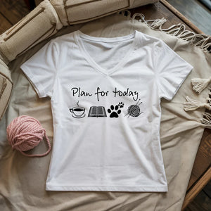 Plan For Today Lady V-neck