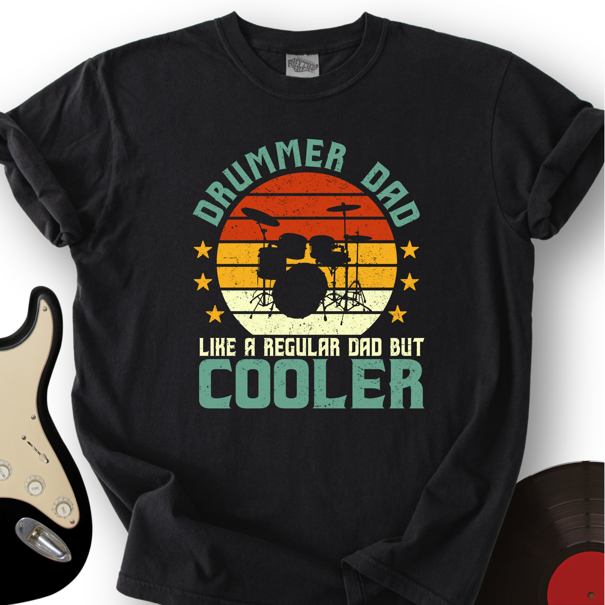 Drummer Dad T-Shirt