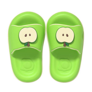 3D Apple Slide Slippers