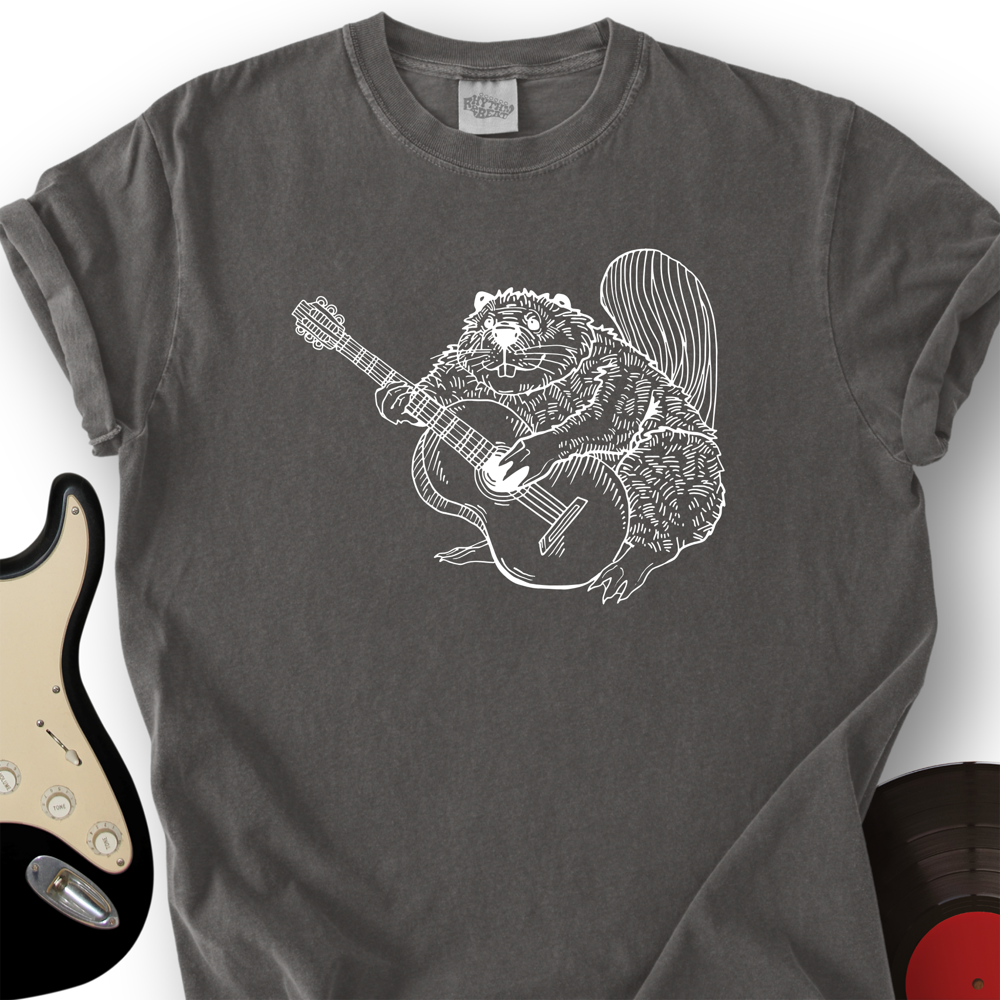 Beaver Guitar T-Shirt