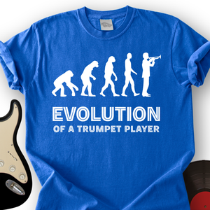 Evolution Of A Trumpet Player T-Shirt