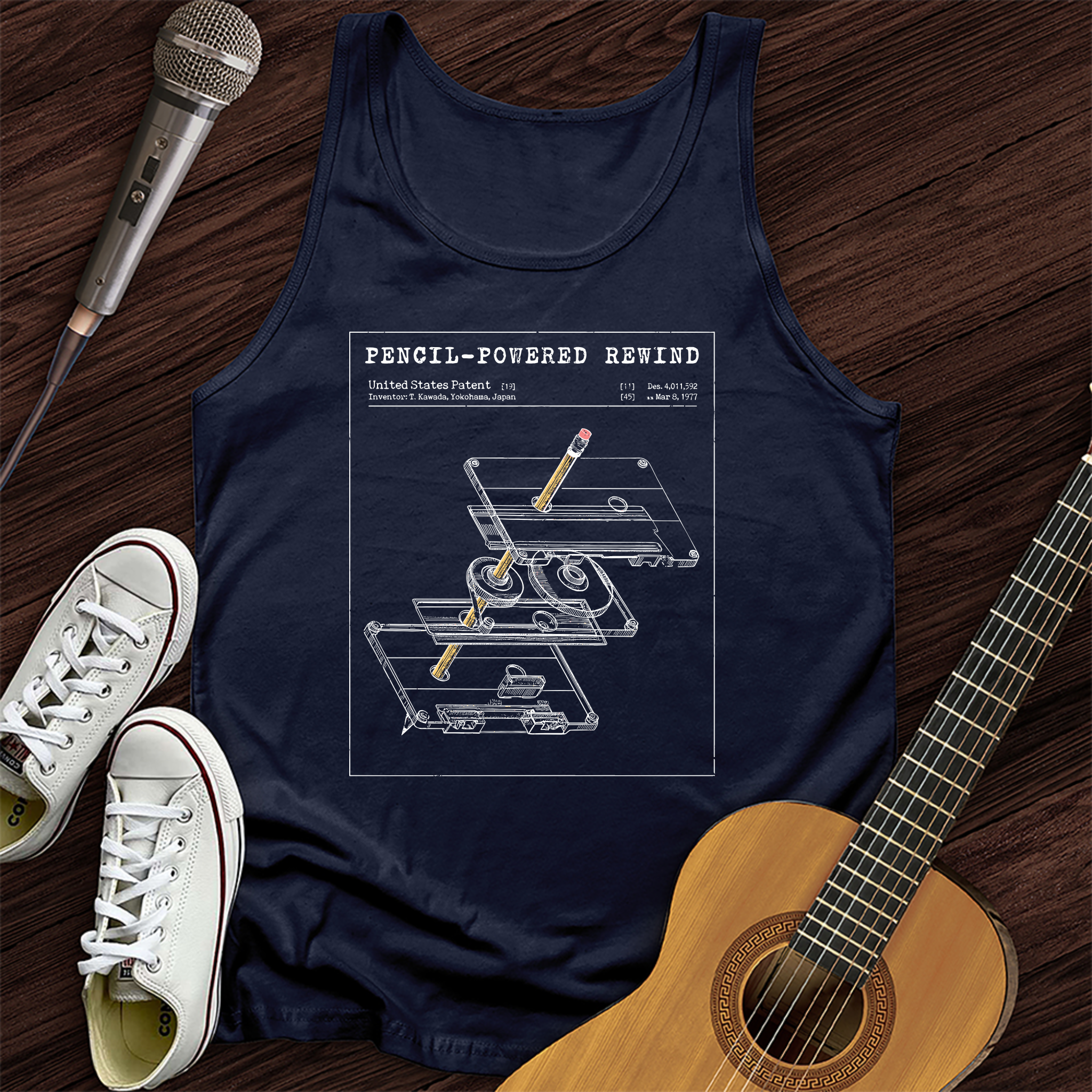 Cassette Rewind Diagram Tank