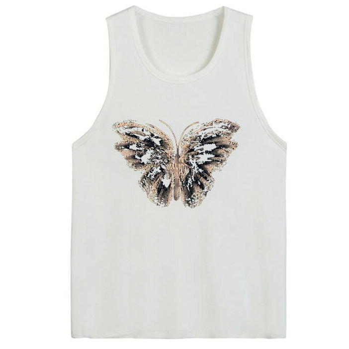 Aesthetic Butterfly Print Tee