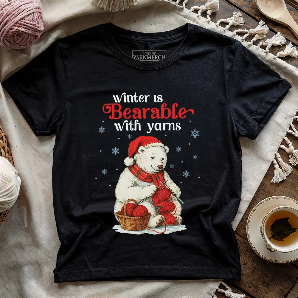 Bearable With Yarns T-shirt