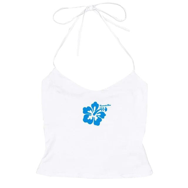 Coconut Girl Aesthetic Halter Top