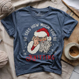 Don't Mess With Santa T-shirt