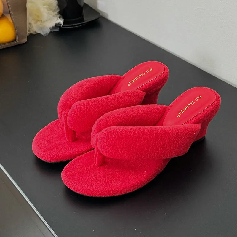 Fluffy Flip Flops