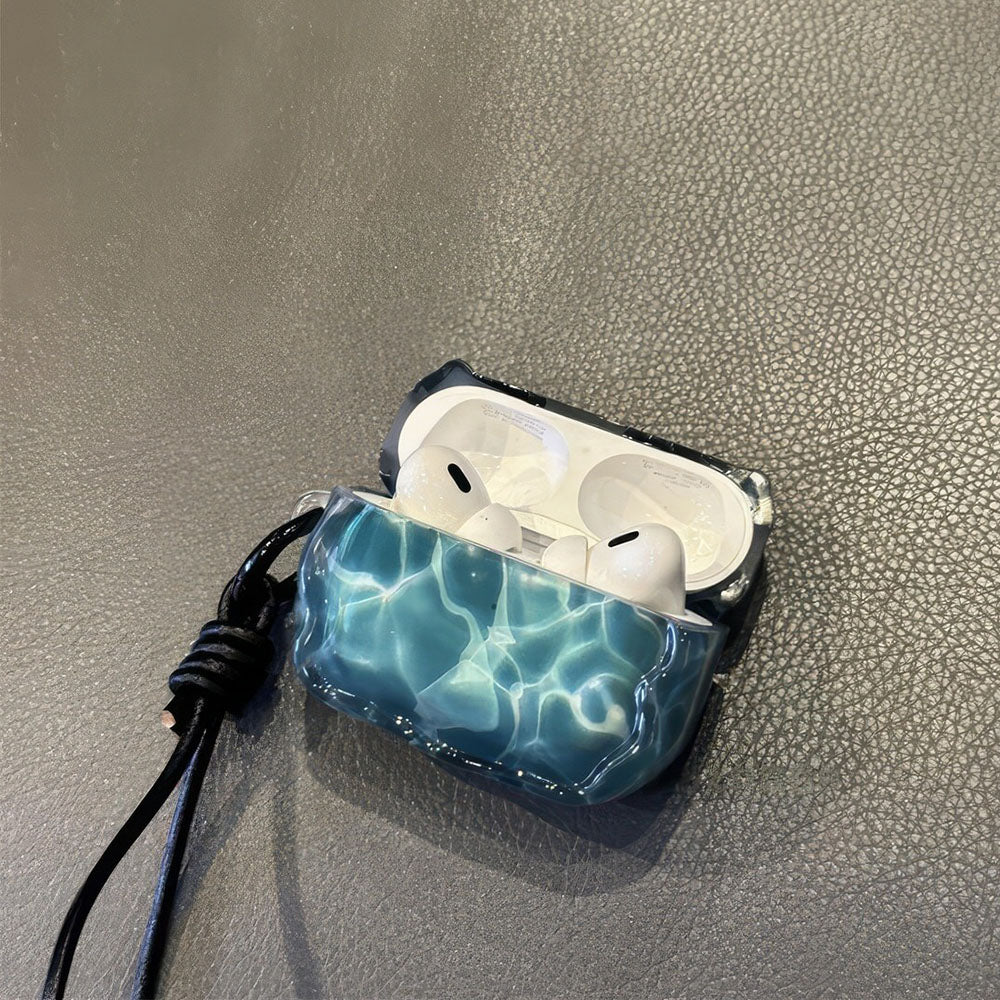 Glossy Water Aesthetic AirPods Case