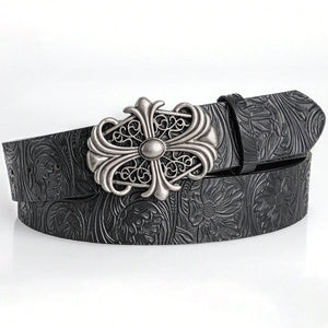 Goth Metal Cross Belt
