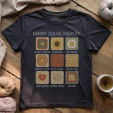 Granny Square Diversity T-shirt