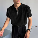 Half-Zip Knit Top