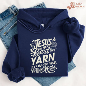 Jesus And Yarn Hoodie
