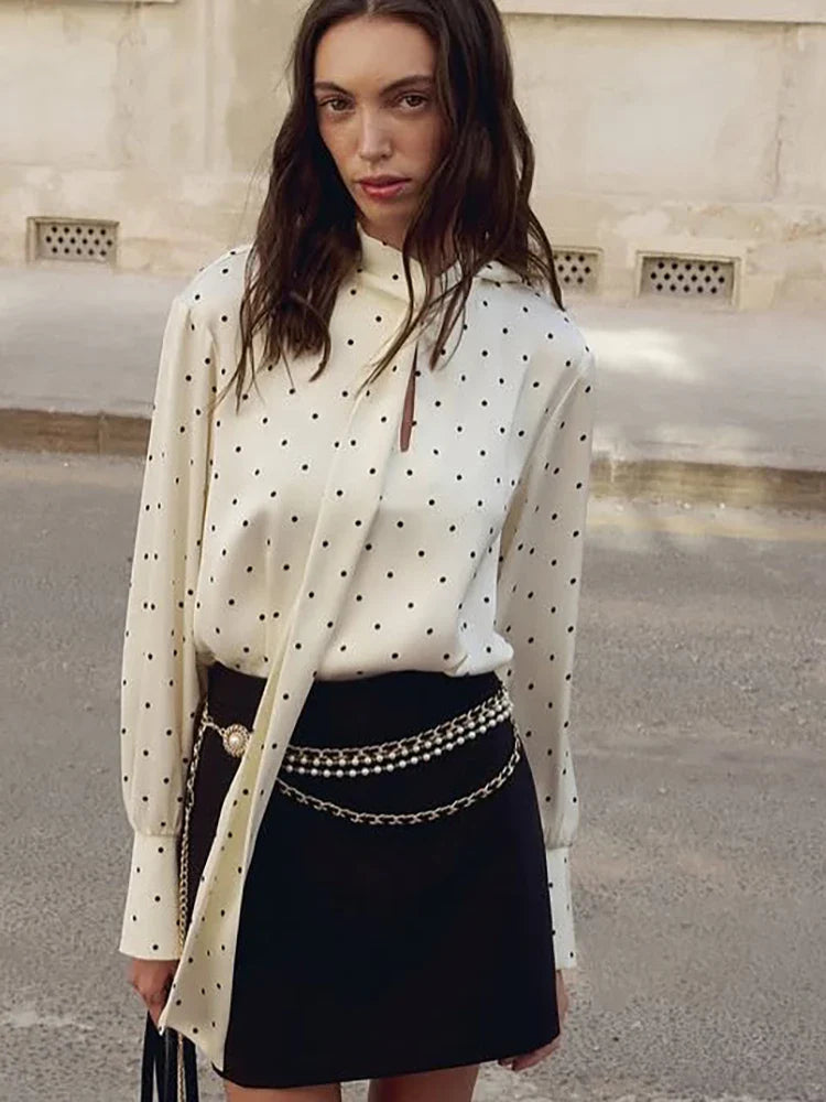 Polka Dot Blouse