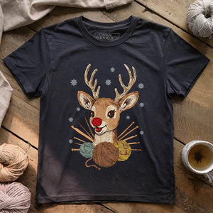 Red Nose Yarndeer T-shirt