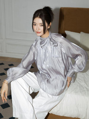 Silk Neck Tie Top