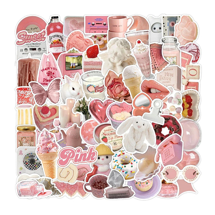 Soft Girl Aesthetic Sticker Pack