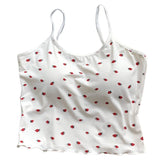 Strawberry Print Tank Top