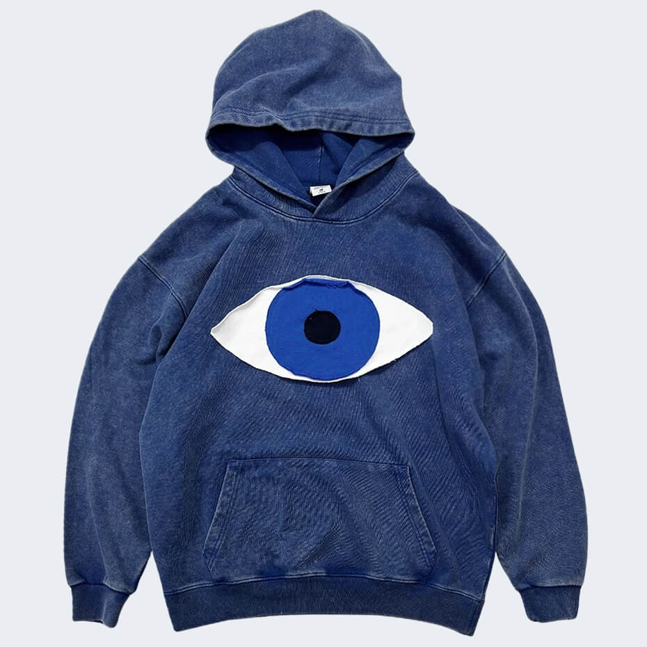 Weirdcore Big Eye Hoodie