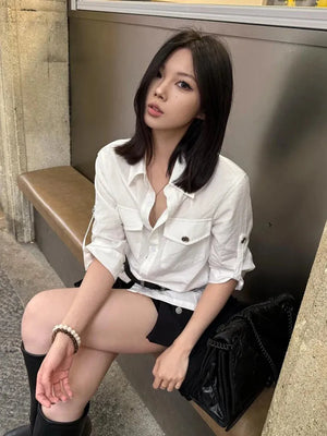 White Button Up Shirt