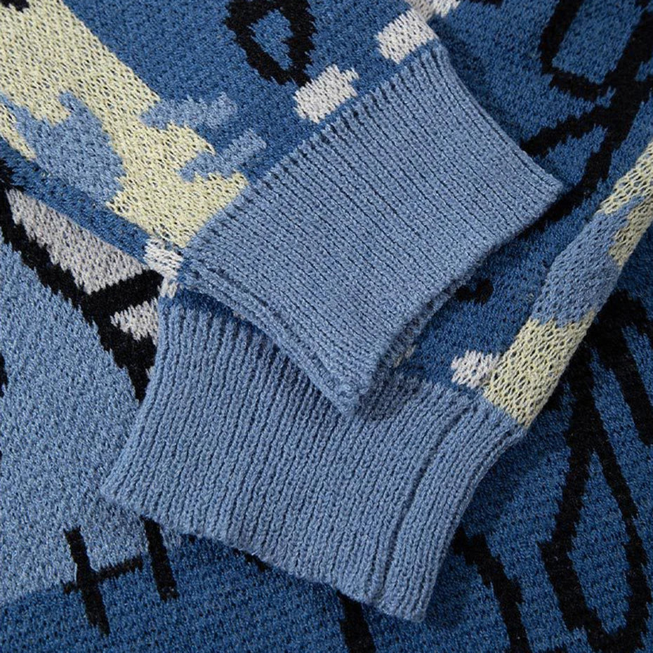 Y2K Dinosaur Sweater