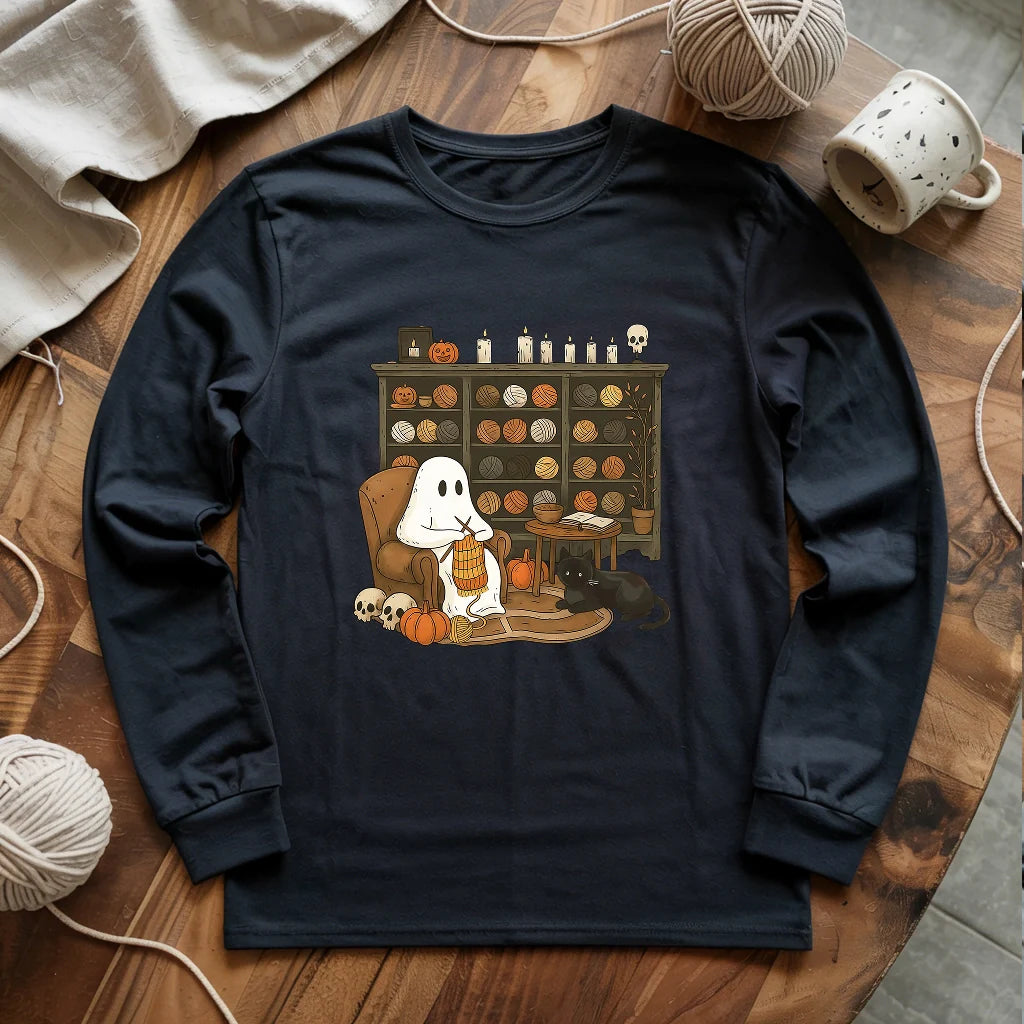 Boo Yarn Long Sleeve T-shirt