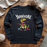 Yarnivore Crocheter Long Sleeve T-shirt