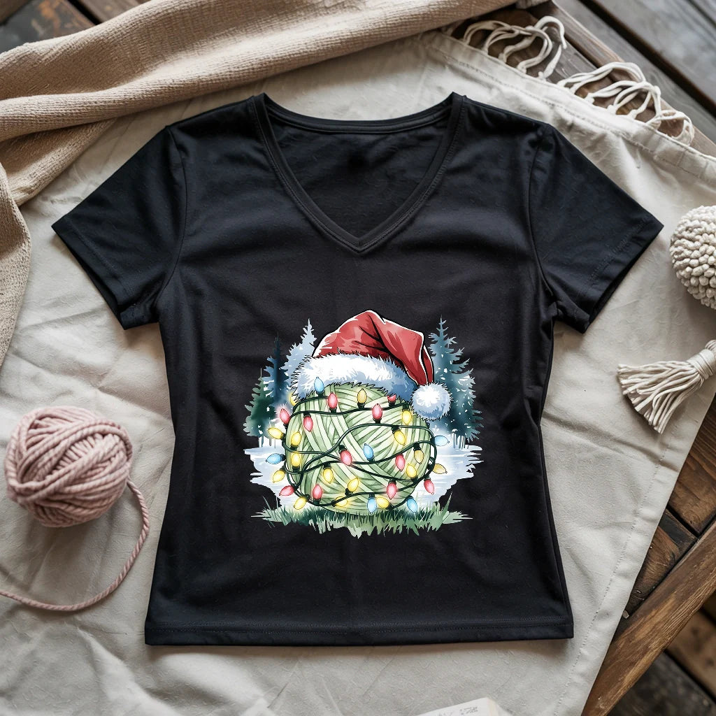 Yarnmas Lady V-neck