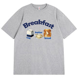 Breakfast Aesthetic Graphic T-Shirt