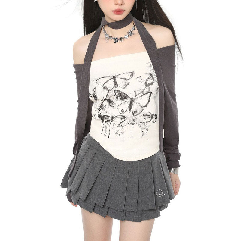 Butterfly Long Sleeve Top