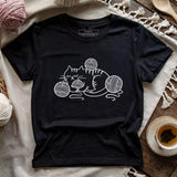 Cat and Yarn T-shirt