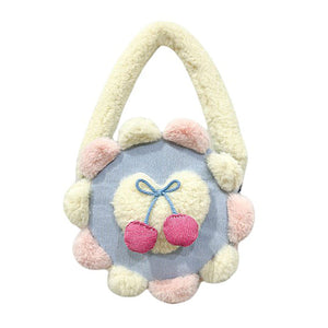 Cherry Cake Fluffy Handbag