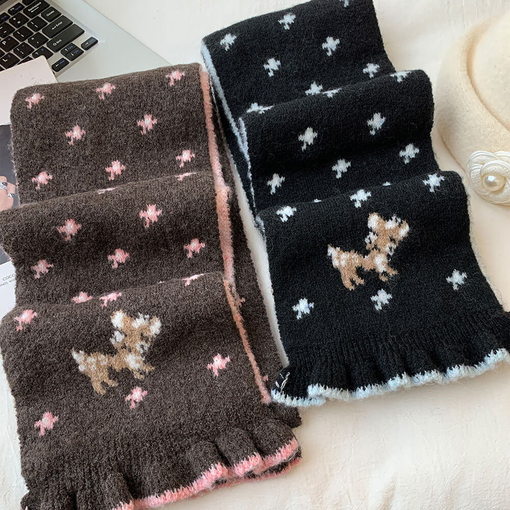 Coquette Dream Knit Scarf