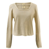 Coquette Aesthetic Long Sleeve Top