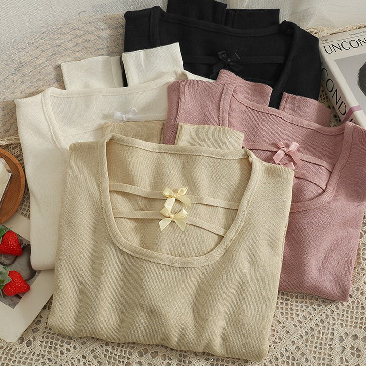 Coquette Aesthetic Long Sleeve Top