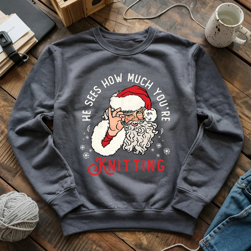 Don't Mess With Santa Sweatshirt