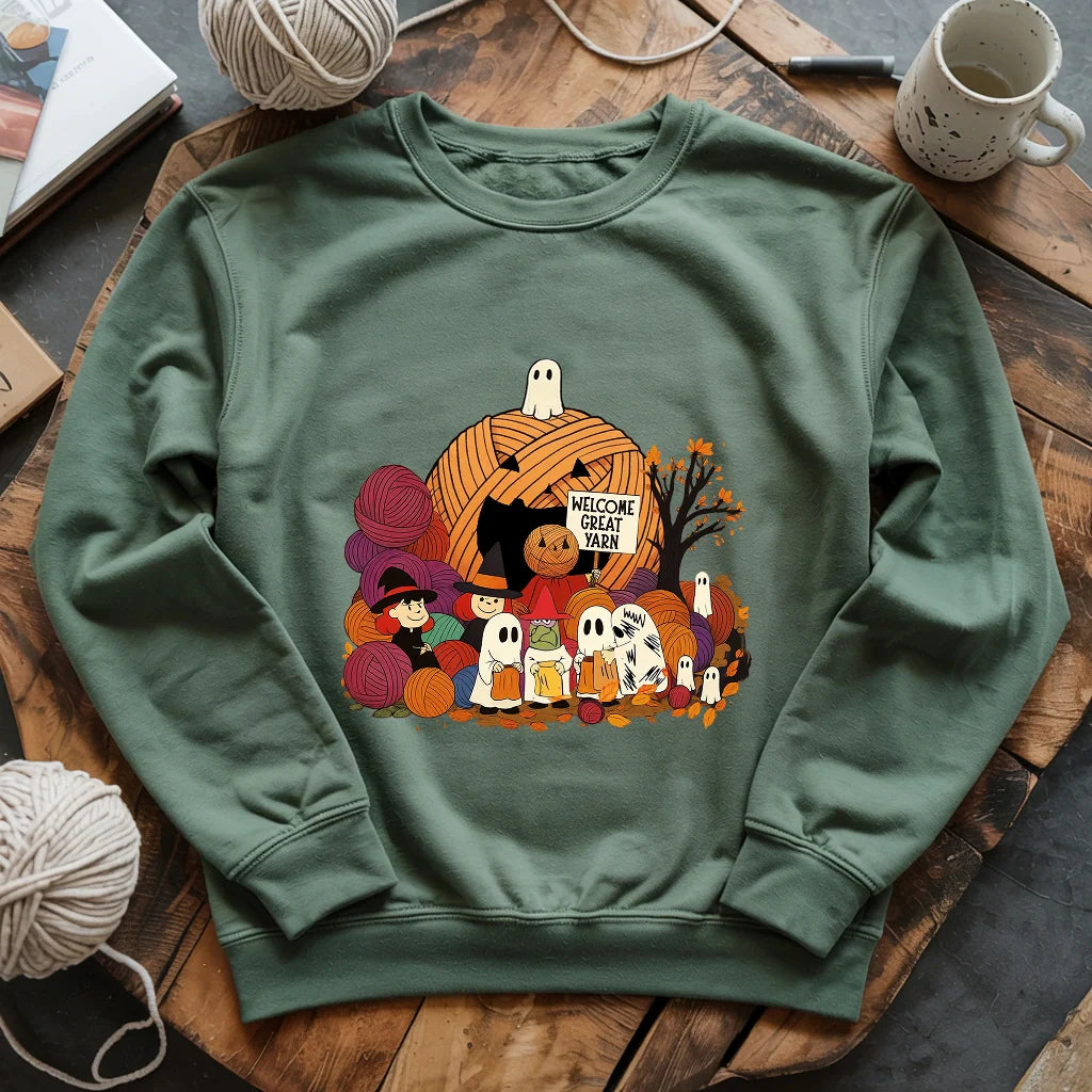 Welcome Great Yarn Sweatshirt