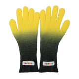 Gradient Ribbed Gloves