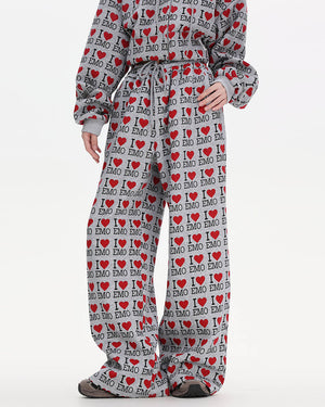 I Love Emo Sweatpants