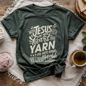 Jesus And Yarn T-shirt