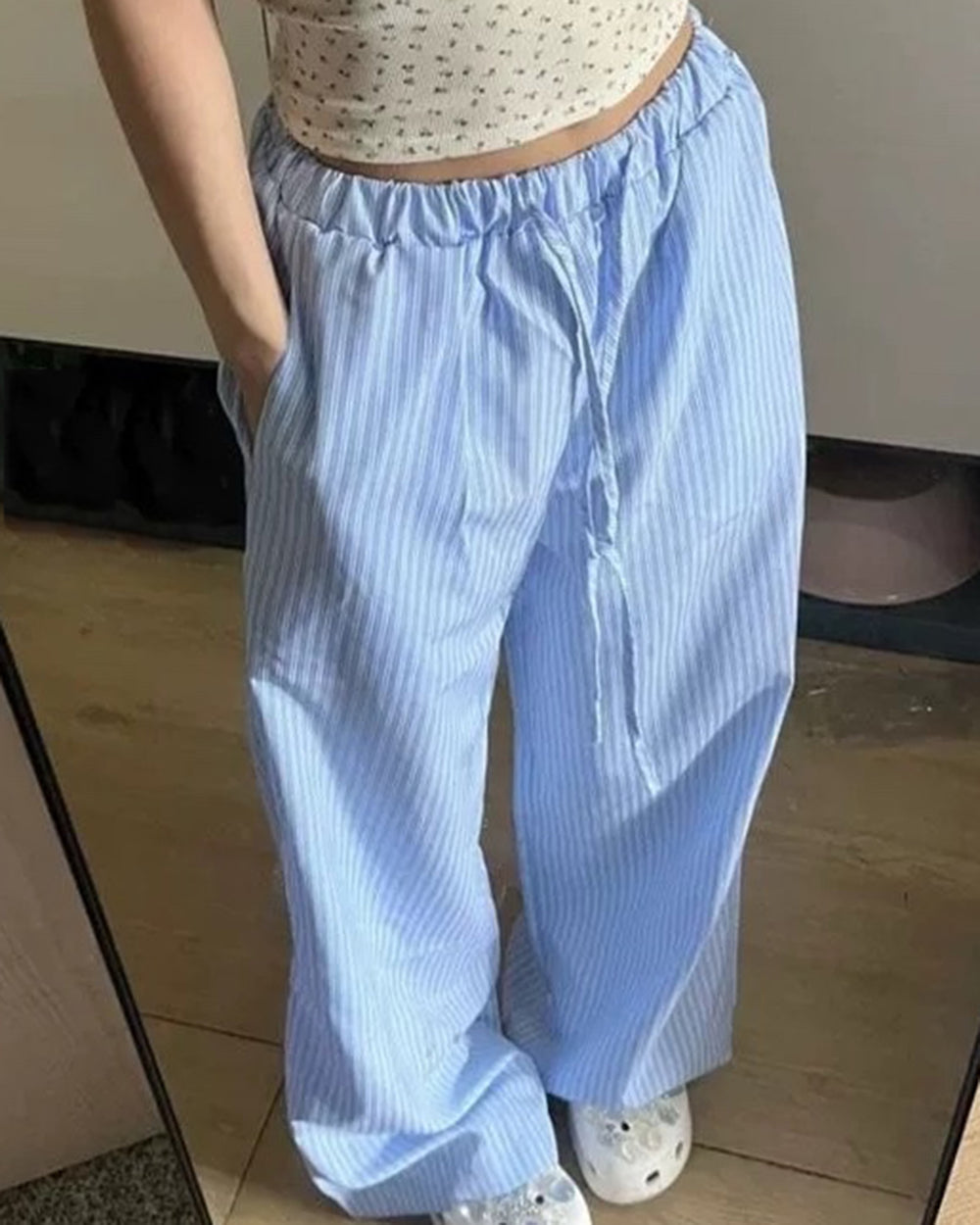 Lazy Stripe Pants